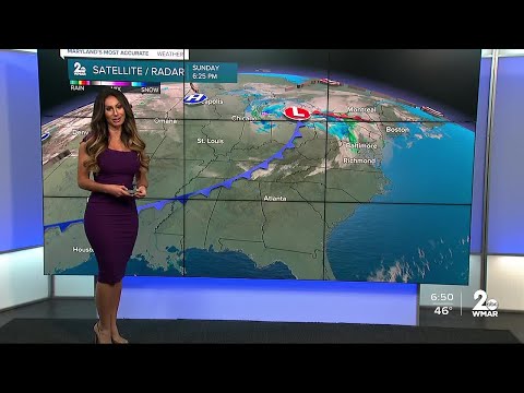 Snow Flurries Possible on Monday