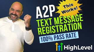 Register For Text Message A2P For GoHighLevel 2024 screenshot 4