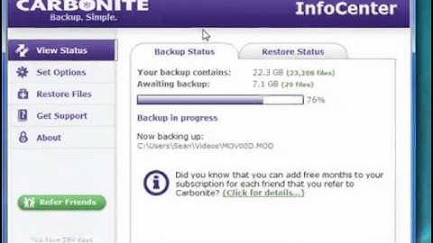 Carbonite Backup - Part 1 of 3 -  introduction