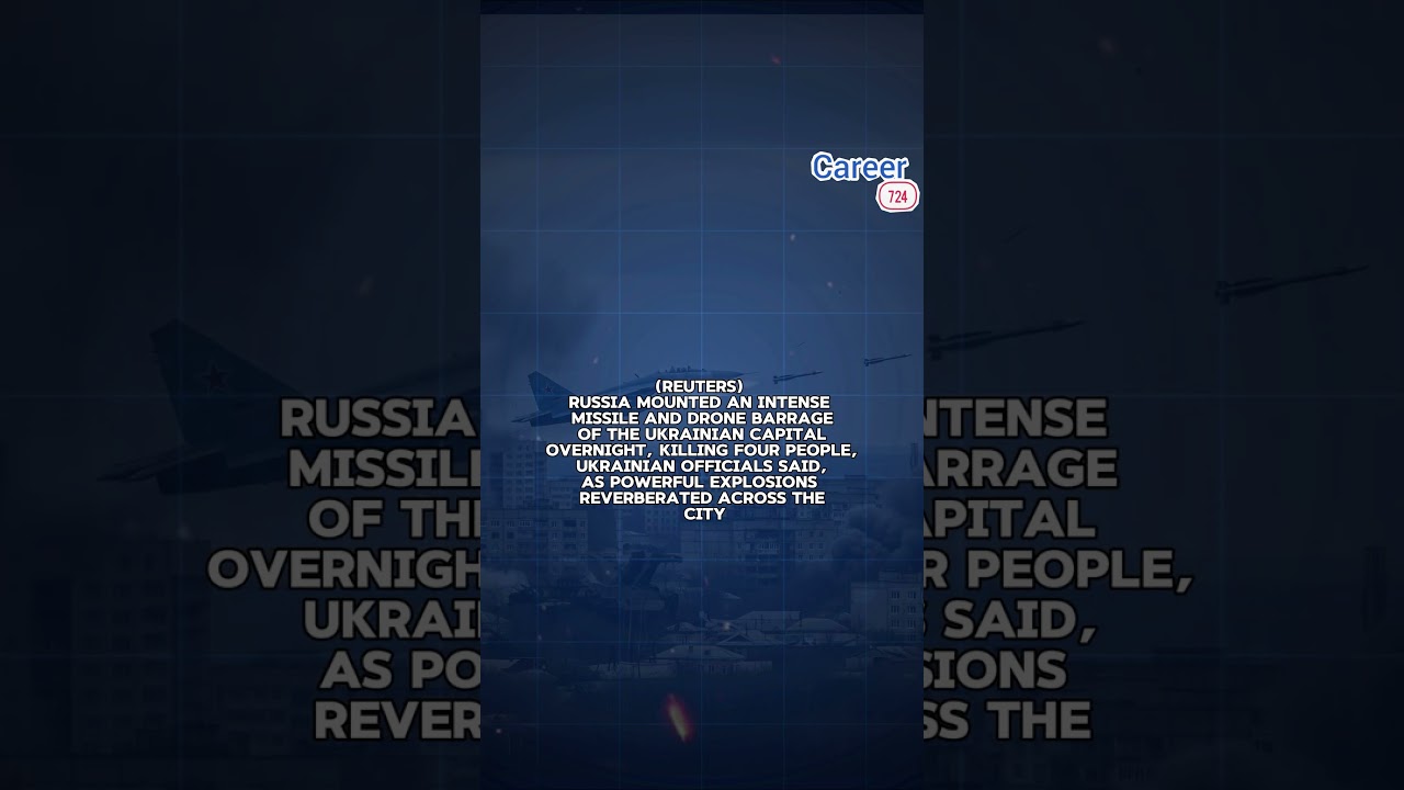 intense Russian air attacks on Ukraine 