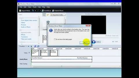 Creating Your Video with Windows Movie Maker - Video 7