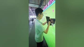 Successfully repaired the LED wall.#leddisplay #ledwall #ledscreen #eagerled #ledmodule
