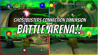 LEGO Dimensions Battle Arena - Abby Yates playing Base Bash on Ghostbusters Connection Dimension