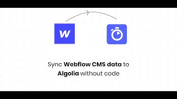 Sync Webflow CMS data to Algolia — NoCodeAPI