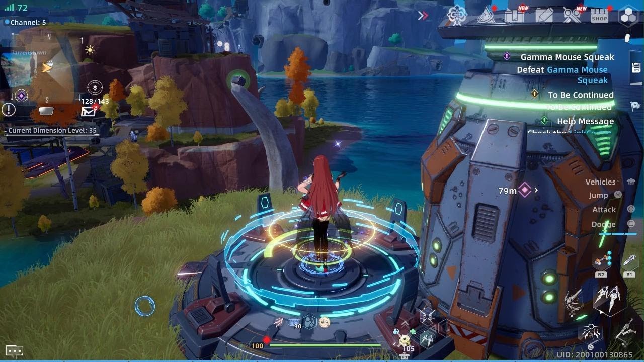 ToF daily quest Defeat Gamma Mouse Squeak