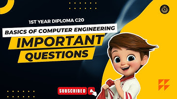 Diploma Basics of Computer Engineering Important Questions | BCE Important Questions 1st Year