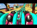🔴VR 360° Squid Game Roller Coaster