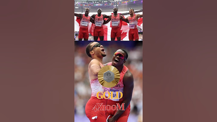 🏅🇨🇦 Canada Wins GOLD in 4x100m Relay! 🏃‍♂️🔥 | Paris Olympics 2024