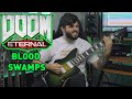 Blood swamps  doom eternal ost  8 string guitar cover