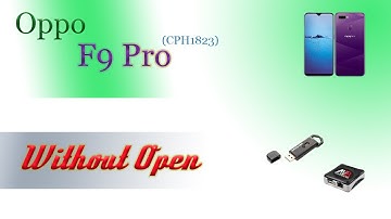 Oppo F9/F9 Pro (Cph 1823) Pattern/Pin + Frp Reset | Cm2+Avengers | Gsm Pros Team