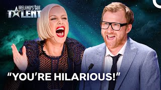 Hilarious Singer Got Judges Howling! | Ireland's Got Talent