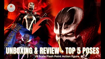 Spawn 1/6 Scale Figure Flash Point Hell Dominator Unboxing & Review + Top 5 poses