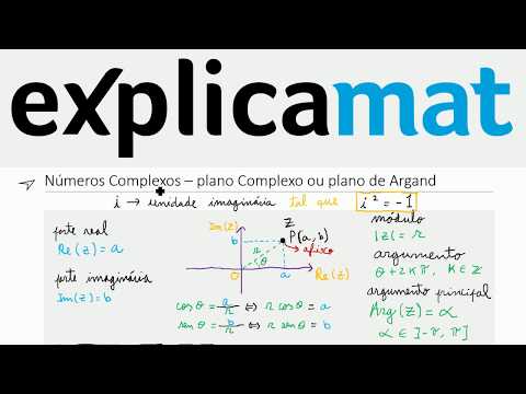 Capa: Números complexos — Enquadramento com os Reais. Forma Algébrica e Trigonométrica