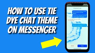 How to Use the Tie Dye Chat Theme on Facebook Messenger [2022] Works on iPhone 13