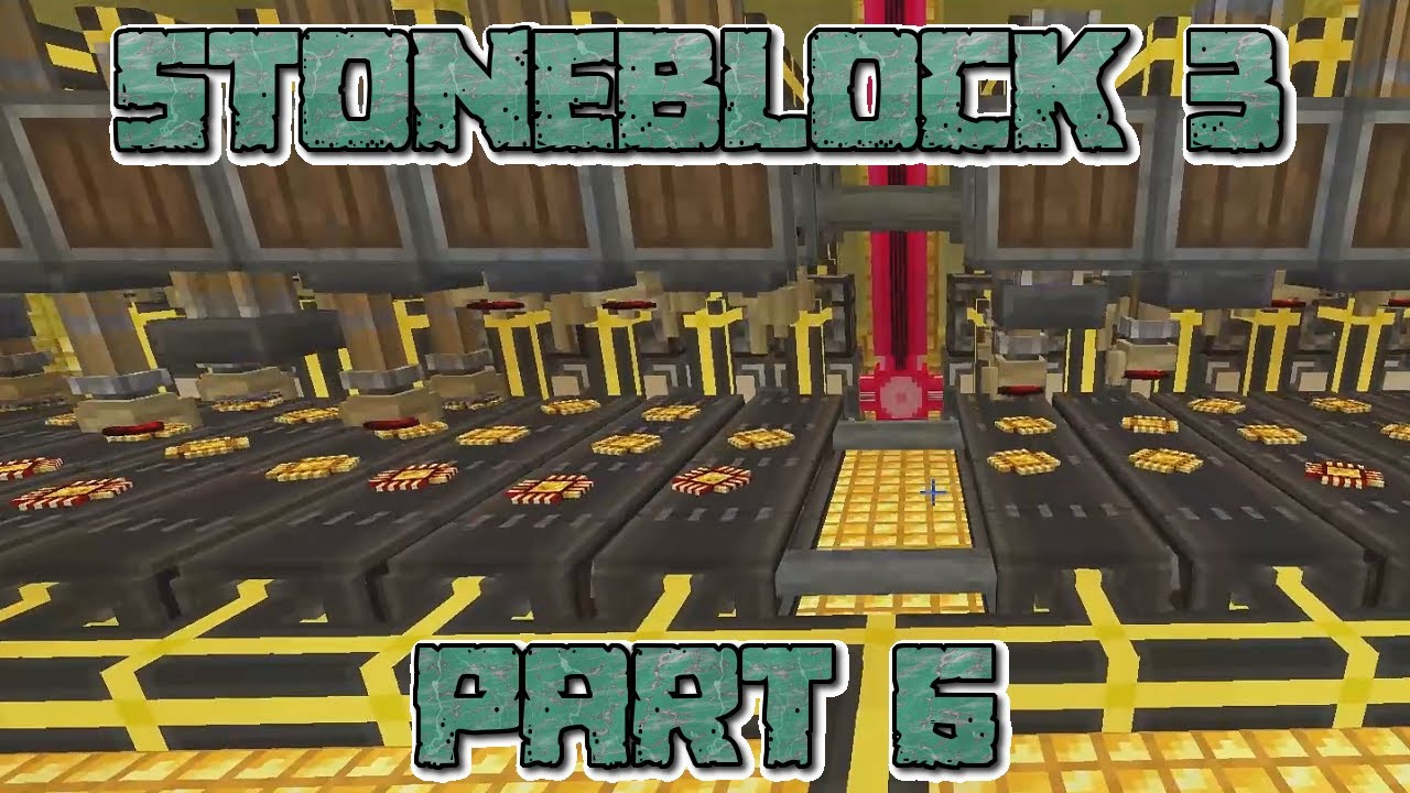 SITTING AROUND MAKING THINGS: Let's Play Minecraft Stoneblock 3 Part 6