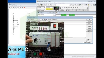 Allen Bradley PLC Tutorial | I/O Addressing & Motor Example | RSLogix 500  | Lesson 2