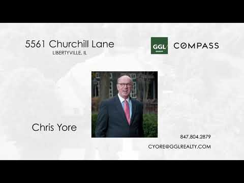 5561 Churchill Lane, Libertyville, IL home video tour
