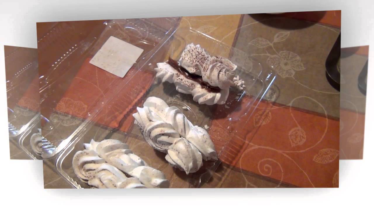 пироженые безе и медовик