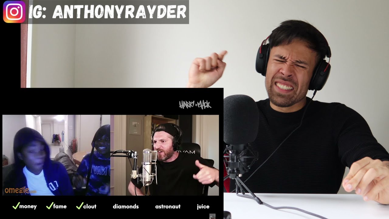 HARRY MACK OMEGLE BARS 37 REACTION - MY GOD!!