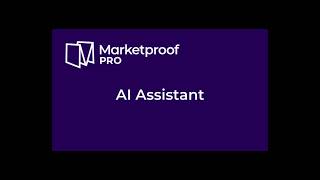 Marketproof Pro AI Assistant writes a listing description in seconds