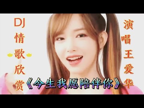 DJ情歌推荐欣赏《今生我愿陪伴你》王爱华演唱，旋律优美醉人心甜【星河入梦】