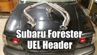 Subaru Forester UEL Header - Budget Exhaust Series Part 1