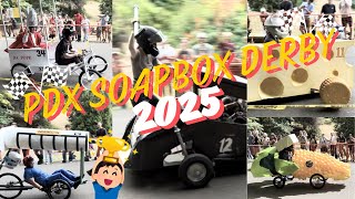 PDX Adult Soapbox Derby 2025: race day highlights