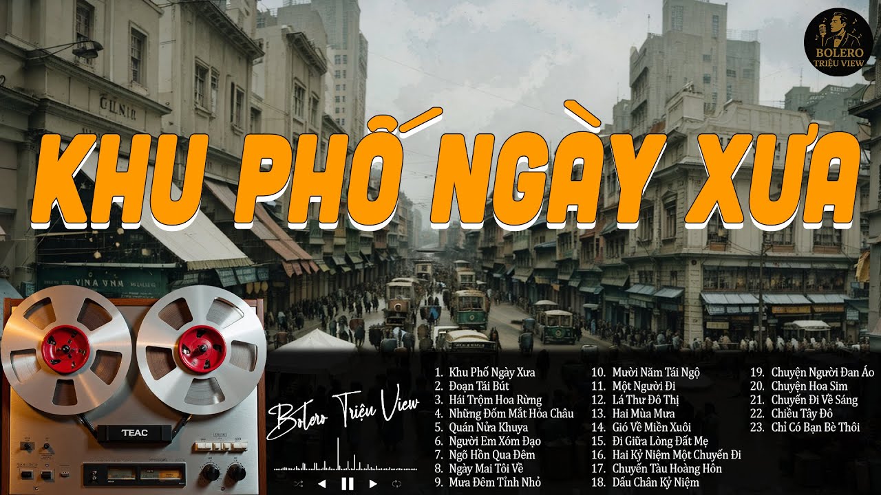 KHU PHỐ NGÀY XƯA - LK BOLERO DIỄN QUÂN ĐỘC LẠ HAY NHẤT HIỆN NAY, NGHE CỰC ÊM TAI 2026