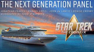 Star Trek: Next Generation Panel w/ Jonathan Frakes, John de Lancie, Denise Crosby and Marina Sirtis