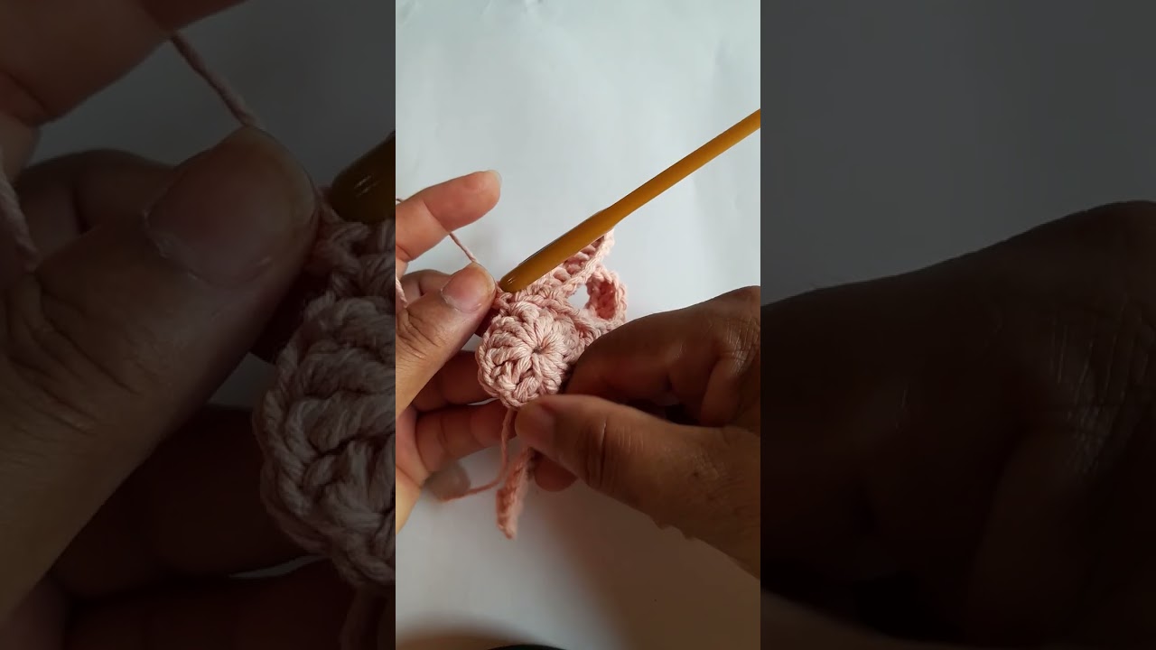 Flor de croche  🌸 