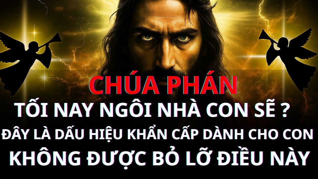 CHÚA PHÁN: TỐI NAY NGÔI NHÀ CON SẼ ? ĐÂY LÀ DẤU HIỆU DÀNH CHO CON KHÔNG ĐƯỢC BỎ LỠ ĐIỀU NÀY