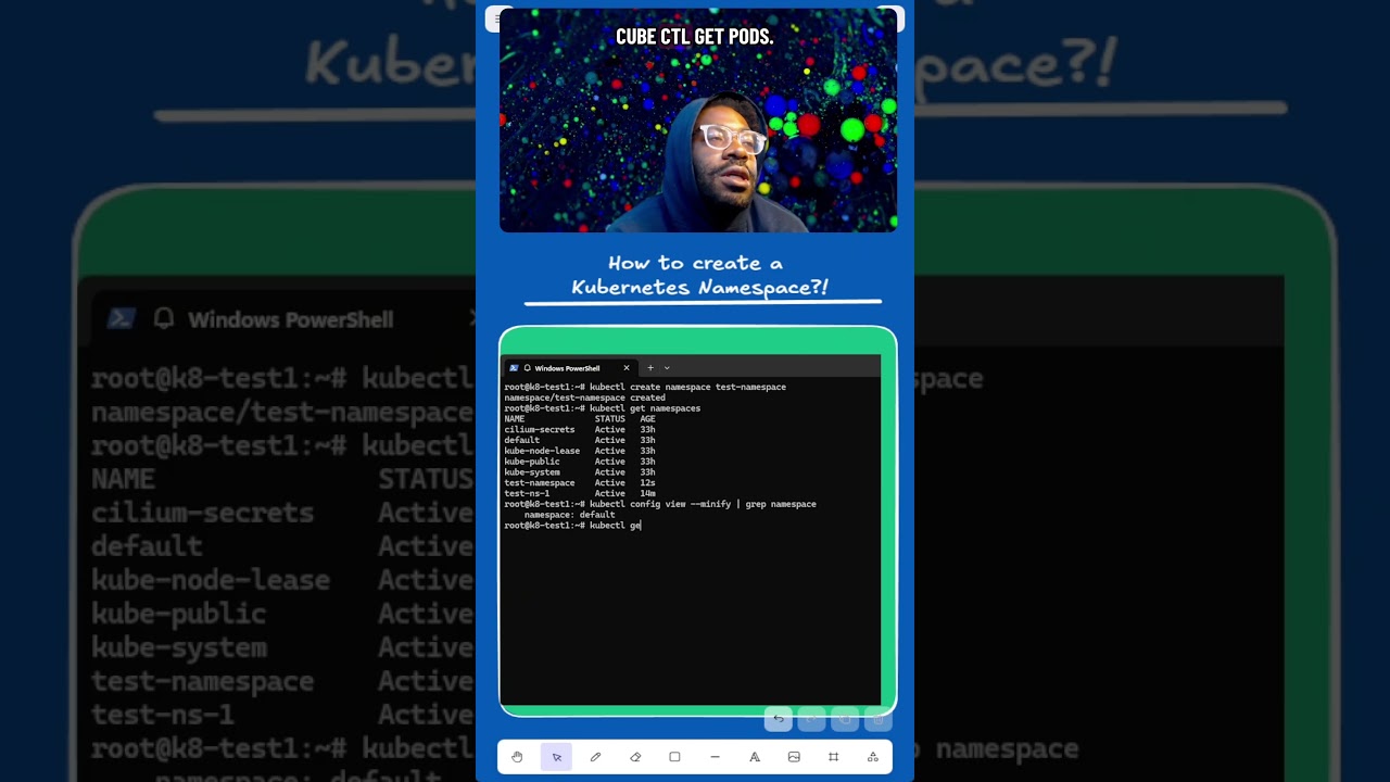 How to create a kubernetes namespace?!
