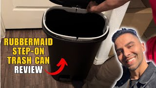 Rubbermaid Step-On Trash Can Review: Clean & Convenient for Any Space!ttens!