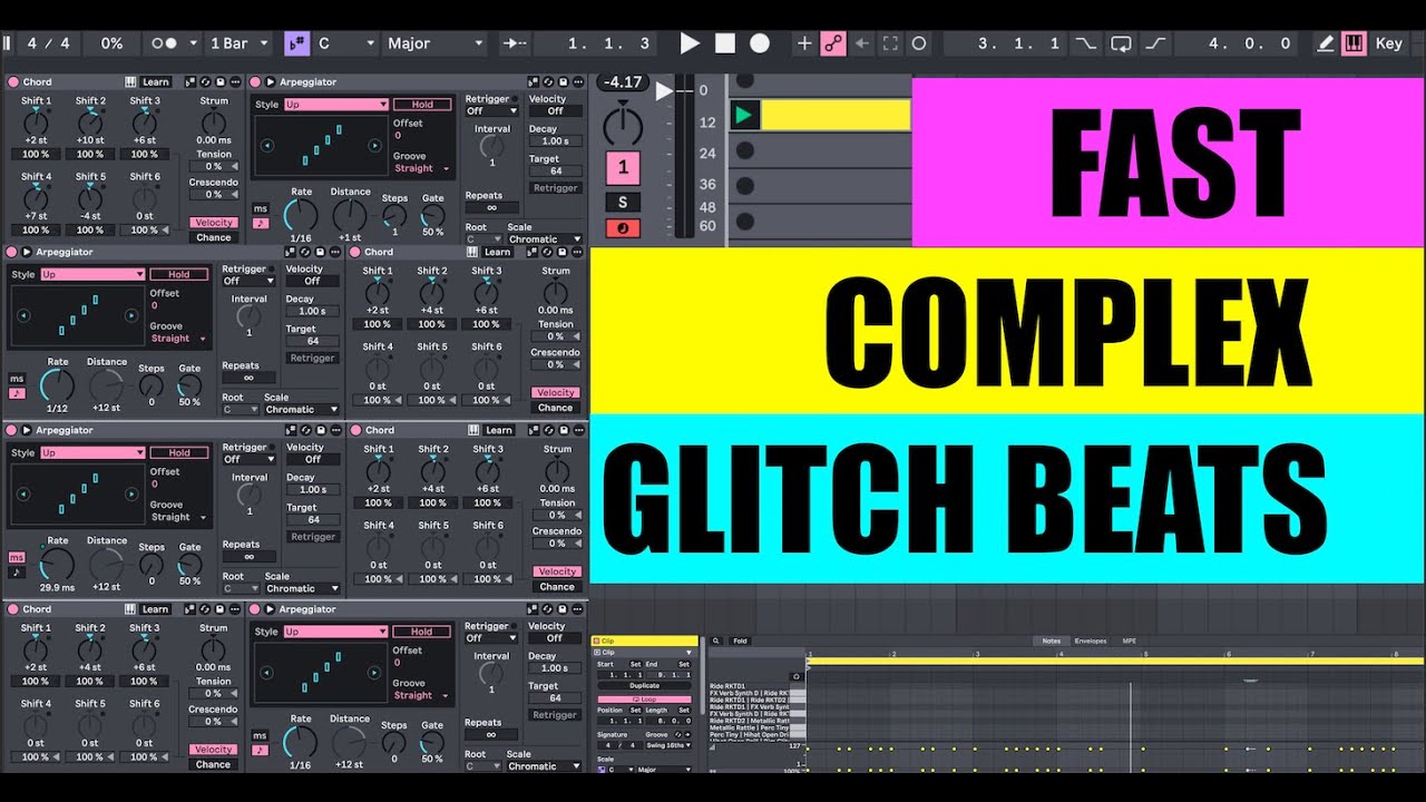 Ableton Live Tutorial | Advanced Glitch Beat Tips | User Friendly - YouTube