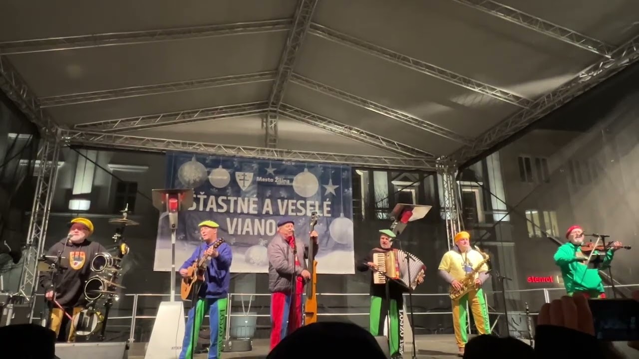Lojzo - Anča si drahá ako Volvo - Vianočné trhy Žilina 2024 naživo, live