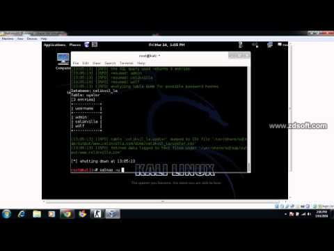 How to hack a website using sqlmap on Kali Linux