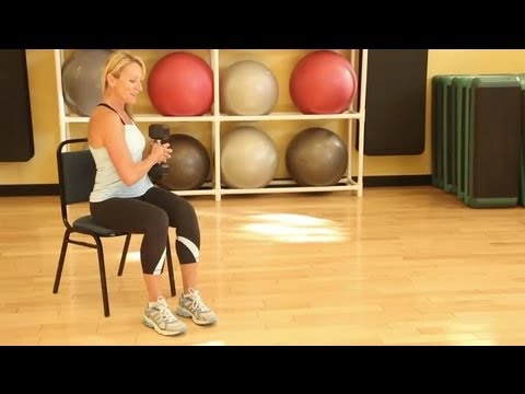 Abdominal Exercises Using Chairs : Stay Fit - YouTube