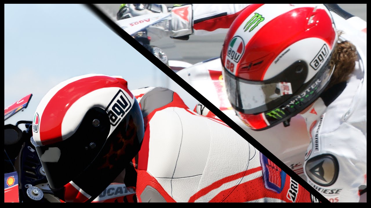 Replica casco Marco Simoncelli - MotoGP Mod - YouTube