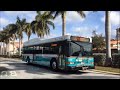 Audio Recording of Palm Tran 2010 Gillig Low Floor Hybrid G30D102N4 bus #1002.