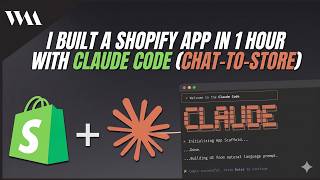 I Built a Shopify App in 1 Hour With Claude Code (Chat-to-Store)