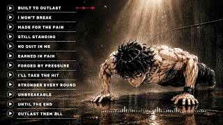 NO EXCUSES – BUILT TO OUTLAST 🔥 |  Rap Rock Workout Music | Gym Motivation Anthem