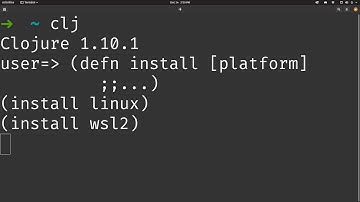 Clojure Tutorial: Installing on Linux (also works for WSL)