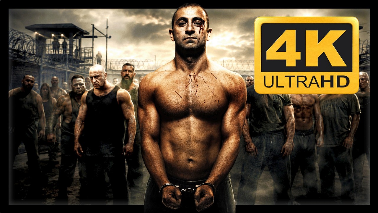 🎬 Convict (2014) 4K | George Basha Prison Crime Thriller 🔥⛓️ | YouTube Friendly Edit