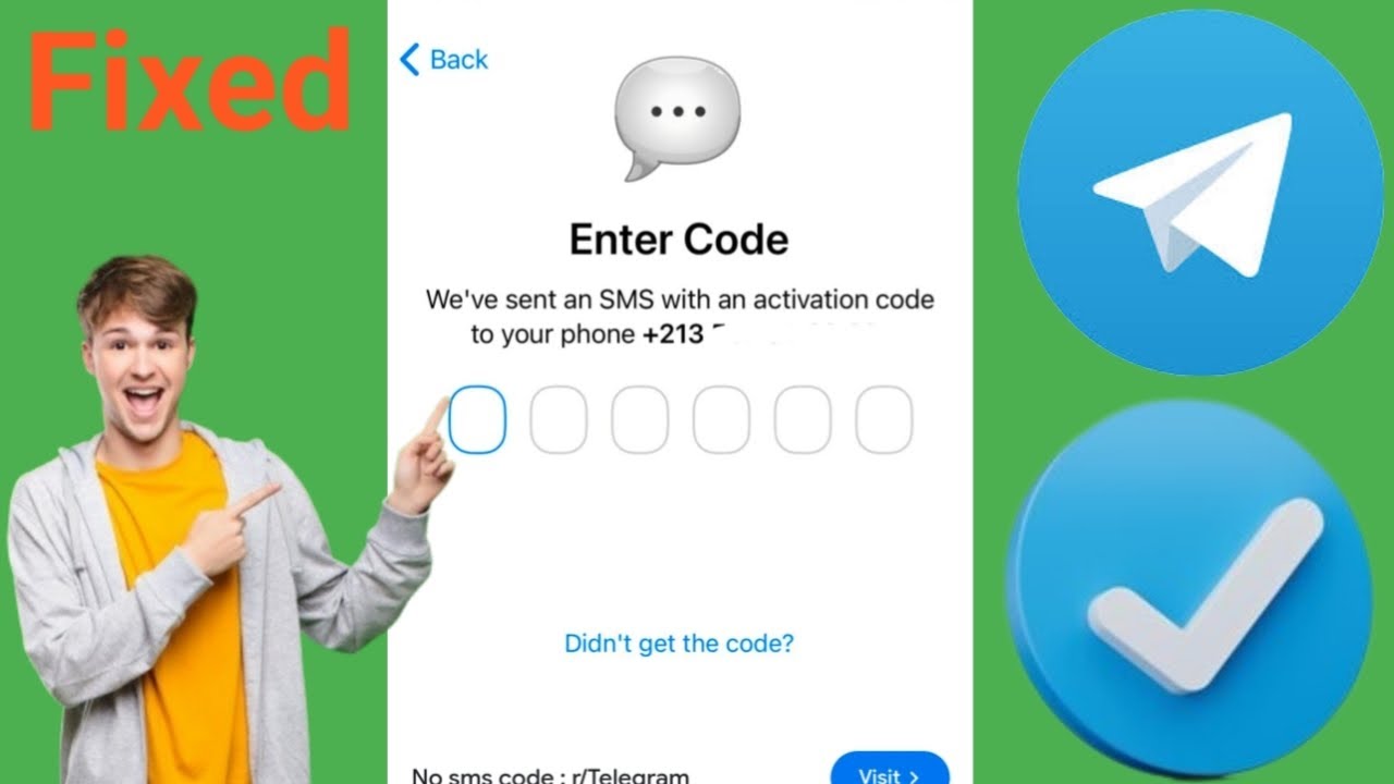 How to Fix Telegram Verification Code not Received Problem (2025) - YouTube