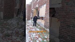 Detroit Neighborhood Uses Abandoned House as a Dumpster