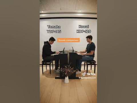 Yamaha YDP-145 vs Kawai KDP-120 | Digitalpiano.com #shorts - YouTube