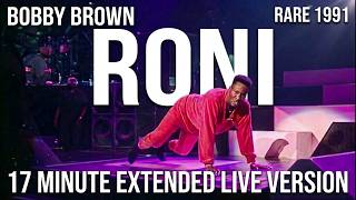 Bobby Brown 'Roni' Live Japan 1991 - Rare Footage in 4K - without New Edition