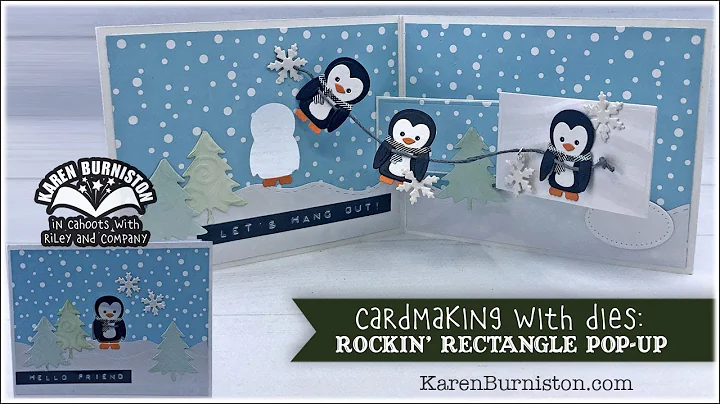 Cardmaking with Dies: Rockin' Rectangle Penguin Po...
