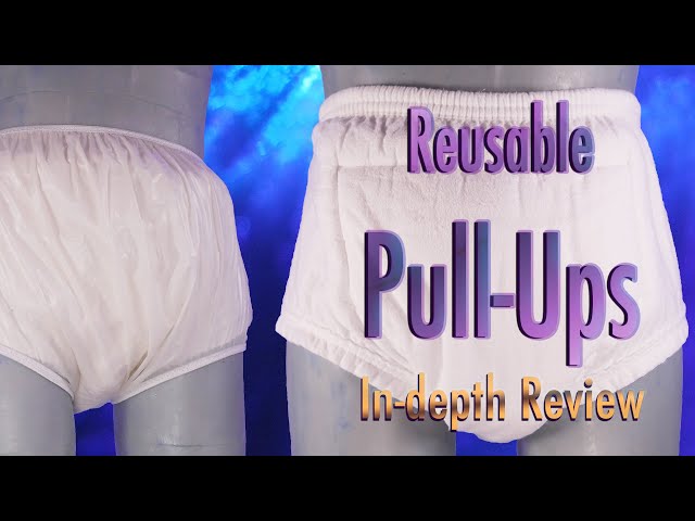 Reusable Adult Cloth Pull-Up Diapers In-depth Review #adultdiaper