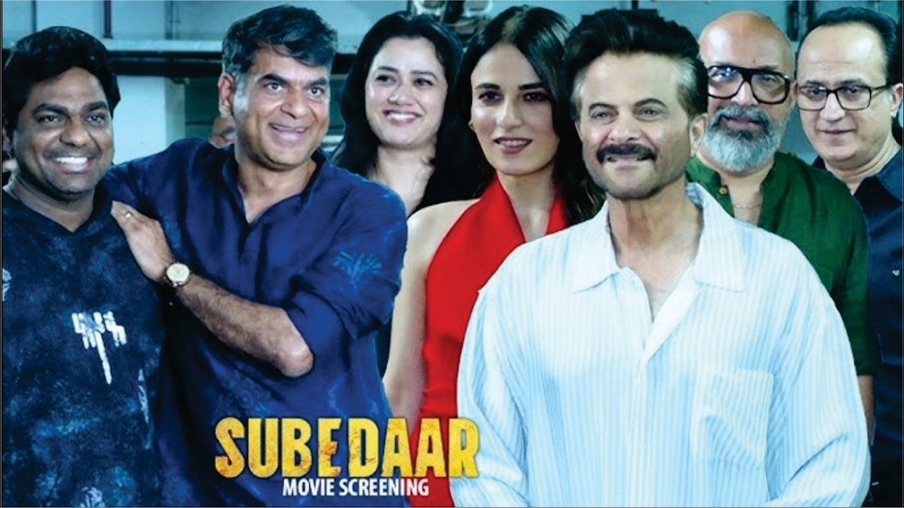 Subedaar Special Screening | Anil Kapoor, Mona Singh, Zakir Khan, Radika Madan & More Celebs